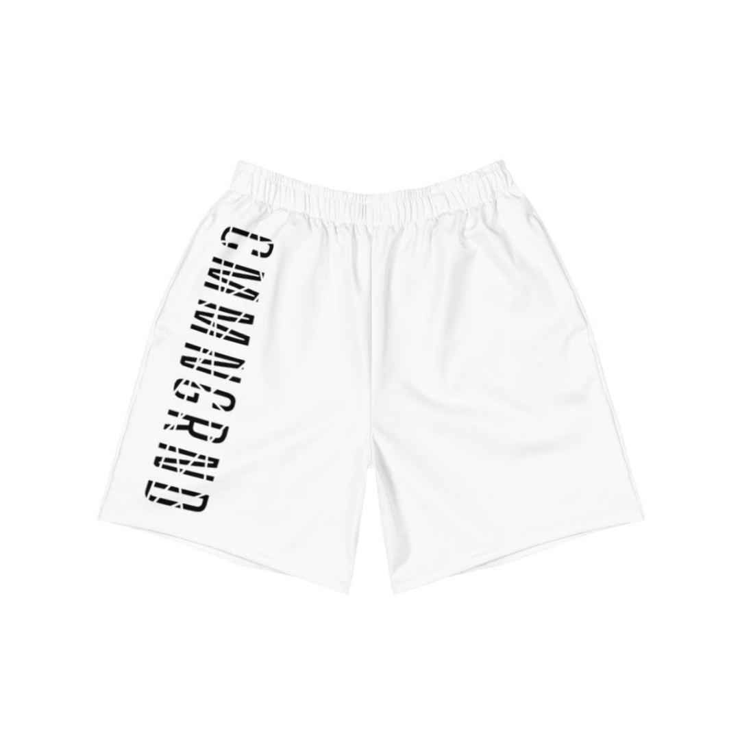 Interlaced 'CMMN GRND' Shorts x White